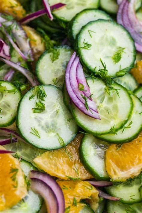 Cucumber Dill Salad Recipe - LemonsforLulu.com