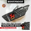 MIKANIX Akrapovic Bike Racing Sports Silencer | Exhaust Muffler With ...