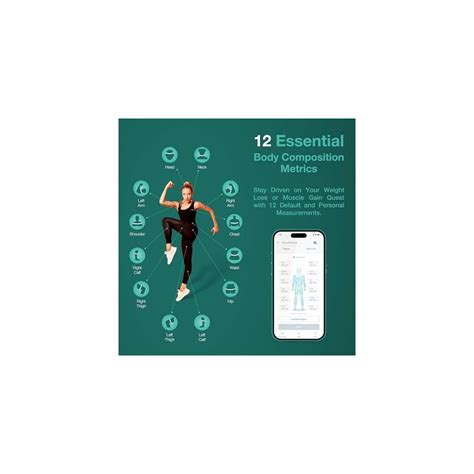 Bisonbody Smart Body Weight Scale & Digital Body Measuring India | Ubuy