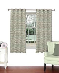 Skipper Polyester Eyelet Window Curtain - 5Ft, Lime and Grey : Amazon.in