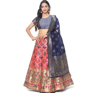 Lehengas - Buy Designer Lehenga Choli Online | Peachmode