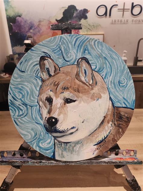 YOKOHAMA_ゴッホ風30cmキャンバス 私のペットの絵 Van Gogh style Paint Your Pet! – Artbar ...