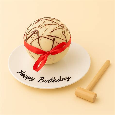 Smash Surprise Chocolate Ball Cake – Brown Bear Bakers