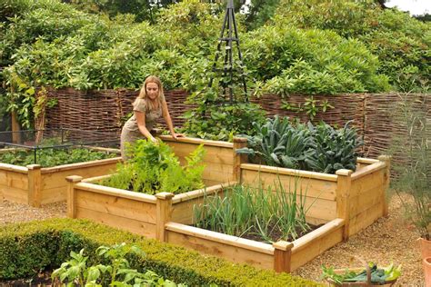 Wooden Raised Garden Design How To Plan For A Raised Garden Bed