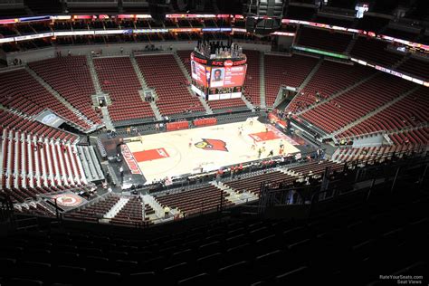 Section 325 at KFC Yum! Center - RateYourSeats.com - capacity of yum center