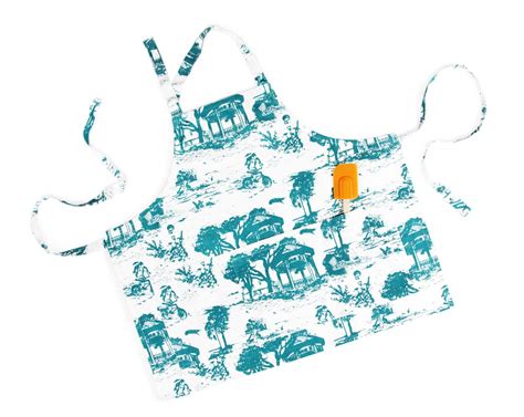 Buy Working Class Studio The Savannah Toile Kitchen Collection Apron ...