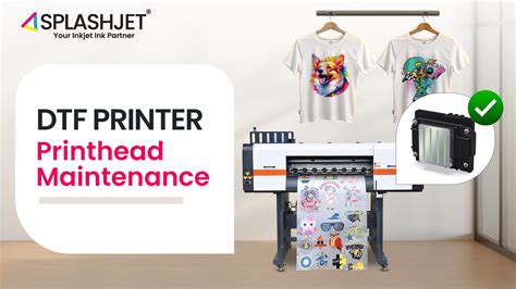 DTF Printer - Print Head Maintenance – Splashjet-lnk