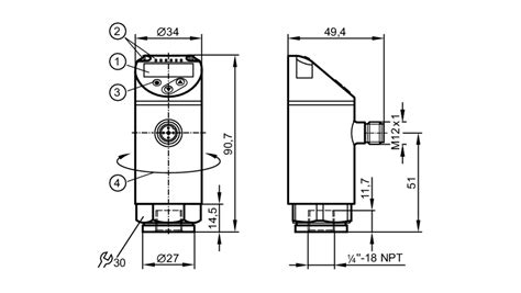 PN2271 - Pressure sensor with display - ifm