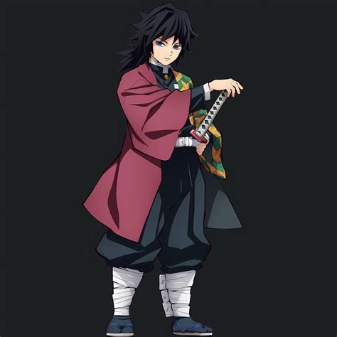 Archivo 3D Demon Slayer Giyuu Tomioka Katana Espada. Anime, manga ...