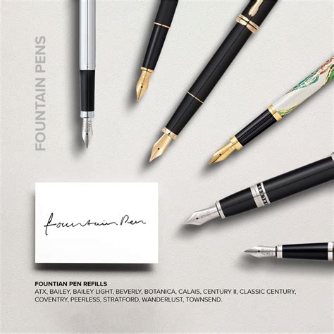 Ink Refill Quick Reference – A.T. Cross