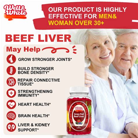 Well&Whole | The Benefits of Grass-Fed Beef Liver Supplements for ...