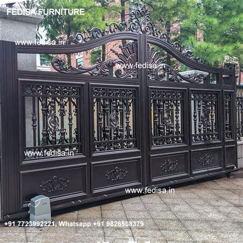 Gate Design For Home Modern House With Gate Dwar Gate Ka Design Pipe ...