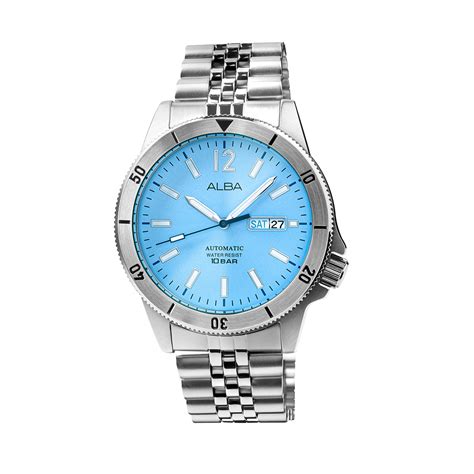 AL4653X1 Olympic Blue Automatic Watch – ALBA WATCHES INDIA