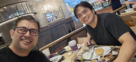 Met Henry Liew after a while and as always it is so much fun talking to ...