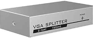 Secure Vision 2 Port VGA Switcher 2 VGA Output, VGA Input Media ...