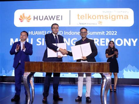 Huawei, Telkomsigma Jalin Kolaborasi Solusi Cloud.
