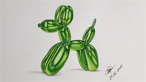 my Realistic dog balloon))) #balloondog | Realistic drawings, How to ...