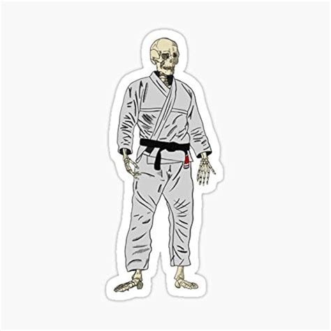 Death Brazilian Jiu-Jitsu Sticker - Sticker Graphic | Ubuy India