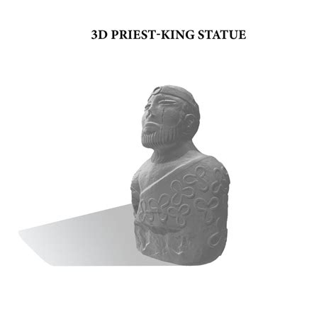 3D PRIEST-KING STATUE – MOZAIC GAMES
