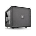 Thermaltake Core V21 No Power Supply MicroATX Cube Case (Black) CA-1D5 ...