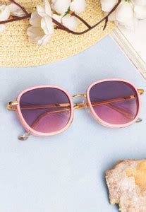 Buy GANSTA Oval, Round Sunglasses Blue For Women Online @ Best Prices ...