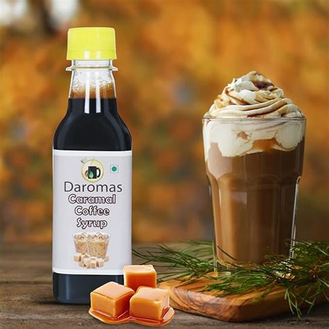 Caramel Coffee Syrup 250ml – Daromas