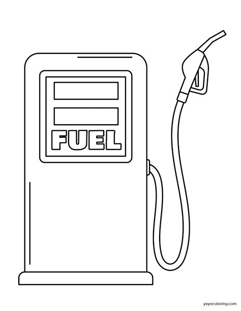 Free Printable Gas Pump