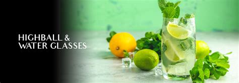 Buy Highball Glasses & Water Glasses Online – The Bar Collective