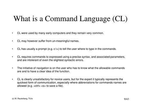 Image result for Command Language Feature