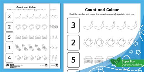 Image result for Counting Number 10 Worksheet