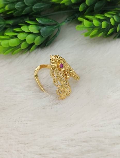 1 Gram Gold Ring - Buy 1 Gram Gold Ring online at Best Prices in India ...