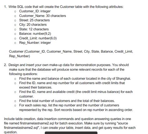 Image result for Customer Table in SQL Example