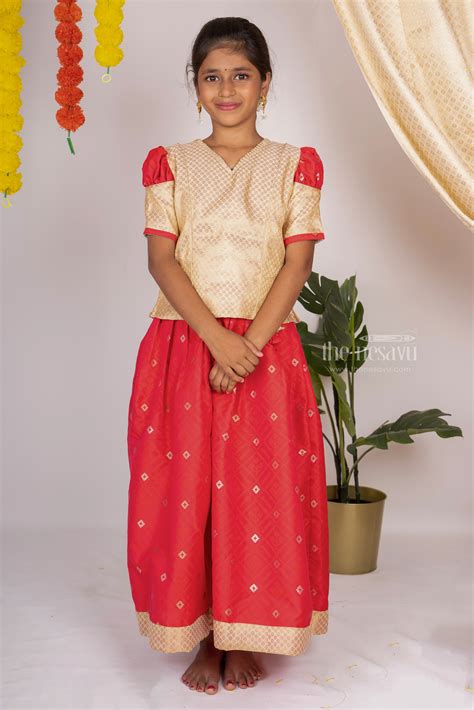 Top 25 Pattu Pavadai Design Ideas | Stylish Traditional Party Wear ...