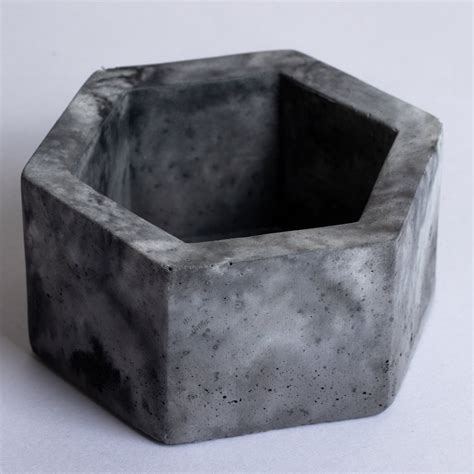 Hexo Black - Geometric Hexagonal Ashtray Bowl for Smoking – Greyt