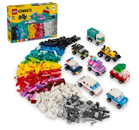 Lego Classic Creative Vehicles Building Toy 11036 Multicolour For Kids ...
