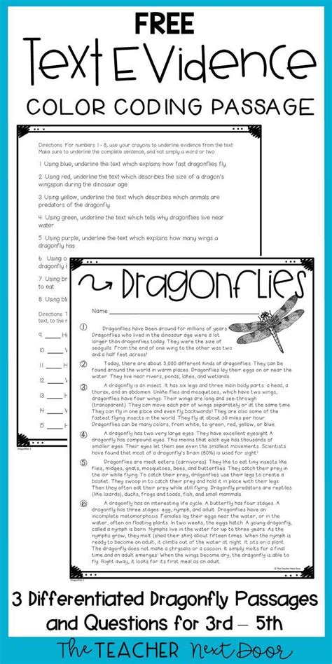 Image result for Reading Worksheets Text Evidence