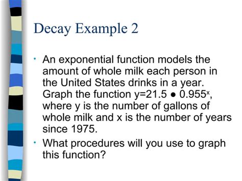 Image result for Exponential Decay Problem