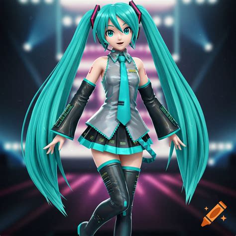 Miku Hatsune Character Sprite Sheet Inspired by Pokemon Crystal Version ...