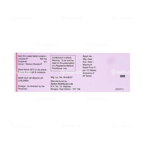 Linid Tablet: Price, Uses, Side Effects & How to Use - MediBuddy
