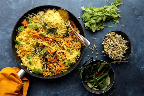 Sprouted Mung Bean Breakfast Noodles - High Protein Breakfast