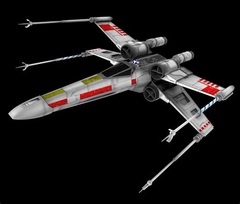 X-wing fighter — polycount