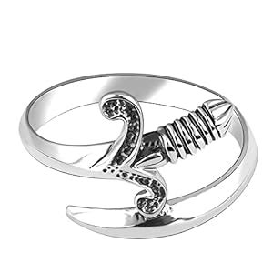 GIVA 925 Silver Swordfighter Ring For Him | Gifts for Men and Boys ...