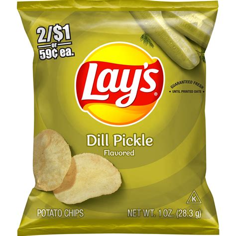 Lay's, Dill Pickle Flavored, Potato Chips - SmartLabel™