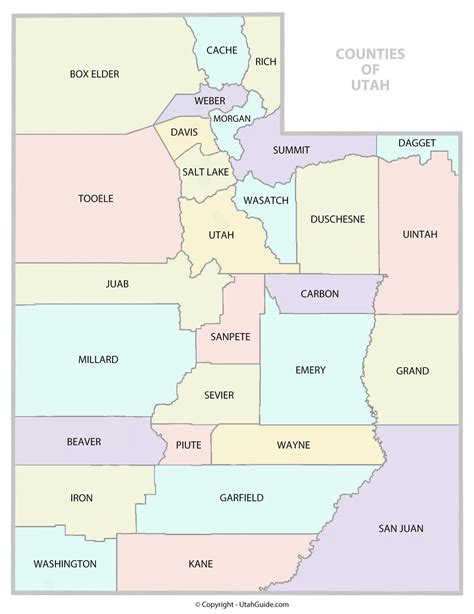 Utah's Counties | Utah Guide