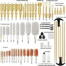 BESTNULE Upgrade Brass Universal Gun Cleaning Kit For Rifles Pistols ...