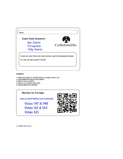 Final Exam Style Questions: Bar Charts & Pictograms (MAT101) - Studocu