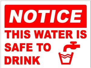 999Store this water is safe to drink Emergency Sign Price in India ...