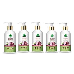 Buy AYURPANCH Herbal Red Onion & Black Seed Shampoo 300Ml - Promotes ...