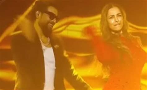 मलाइका अरोड़ा ने रेमो डिसूजा के साथ किया डांस, एक्ट्रेस के हाय गर्मी ...