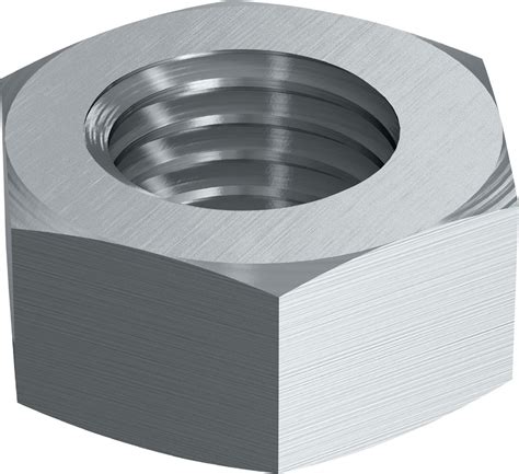 A2 hexagon nut DIN 934 - Standard fixings for support systems - Hilti India